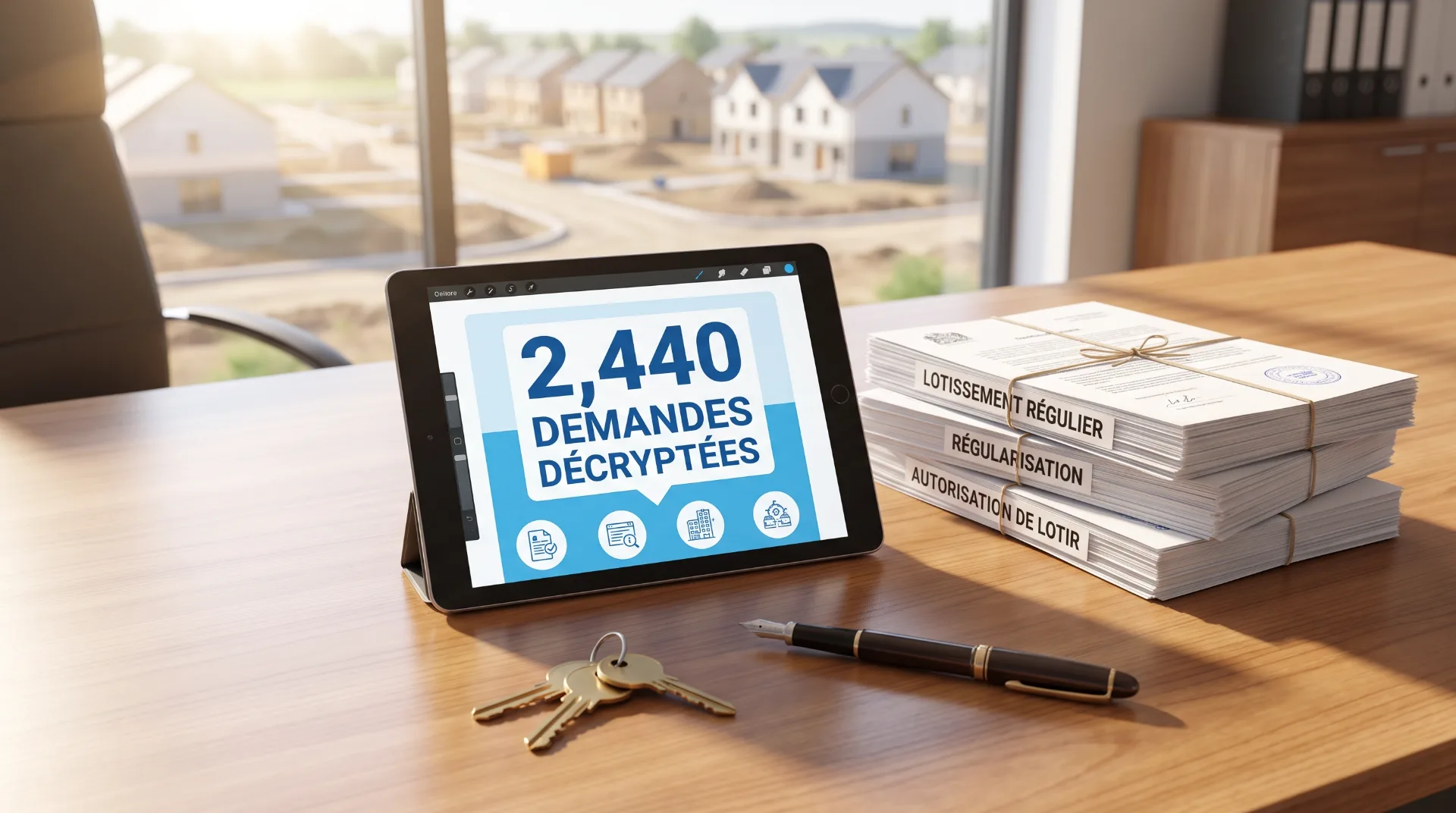 Regular subdivision, regularization, subdivision permit: 2,440 official applications decoded (2020-2023)