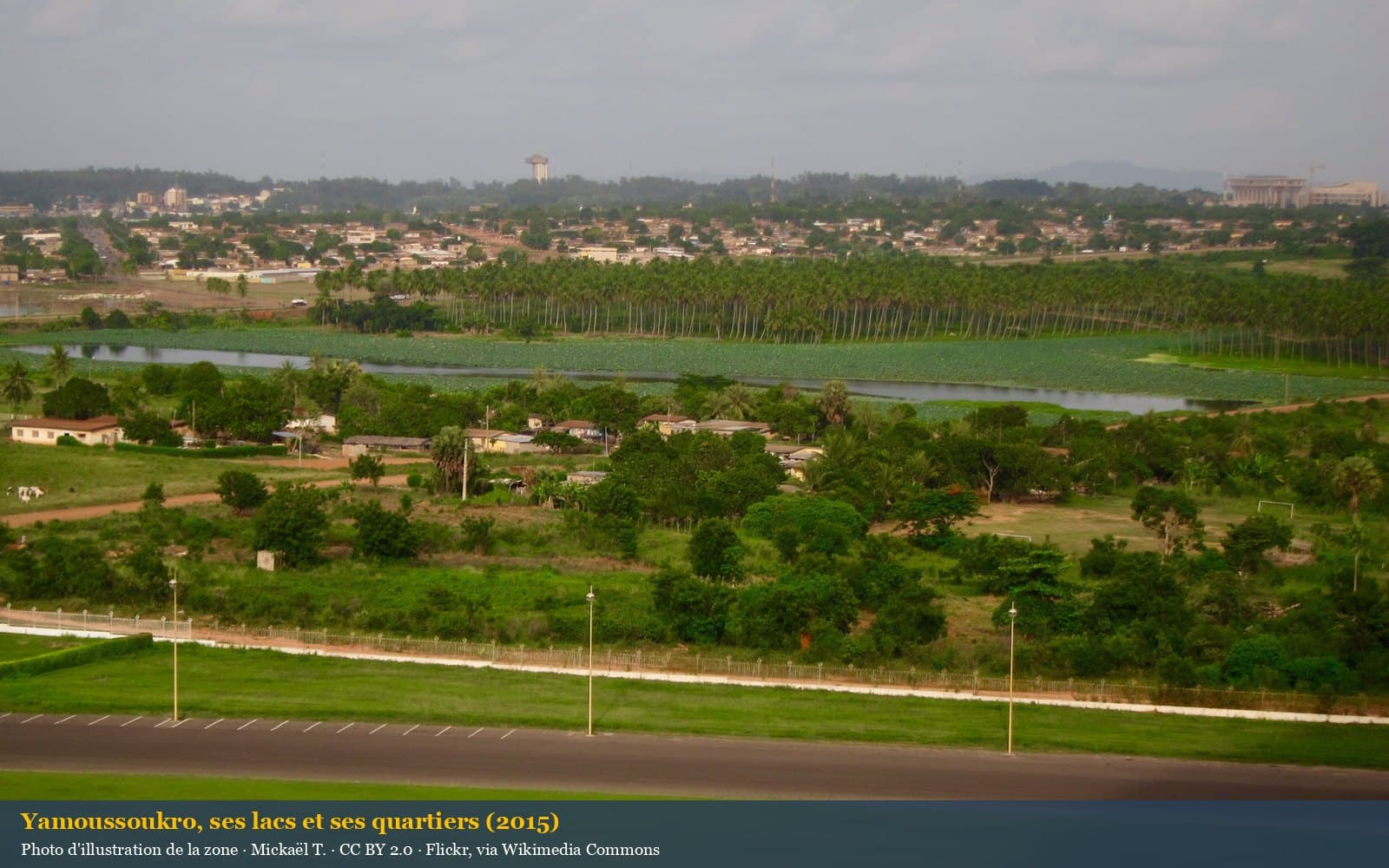 Photo du terrain Terrain de 583 m² avec ACD à Kpoussoussou, seul ou avec un second lot à Kpoussoussou, lotissement Kpoussoussou Extension, entrée sud de Yamoussoukro